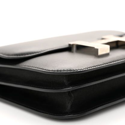 Hermes Veau Monsieur Lizard Constance 18 Black Ombre 9 of 10