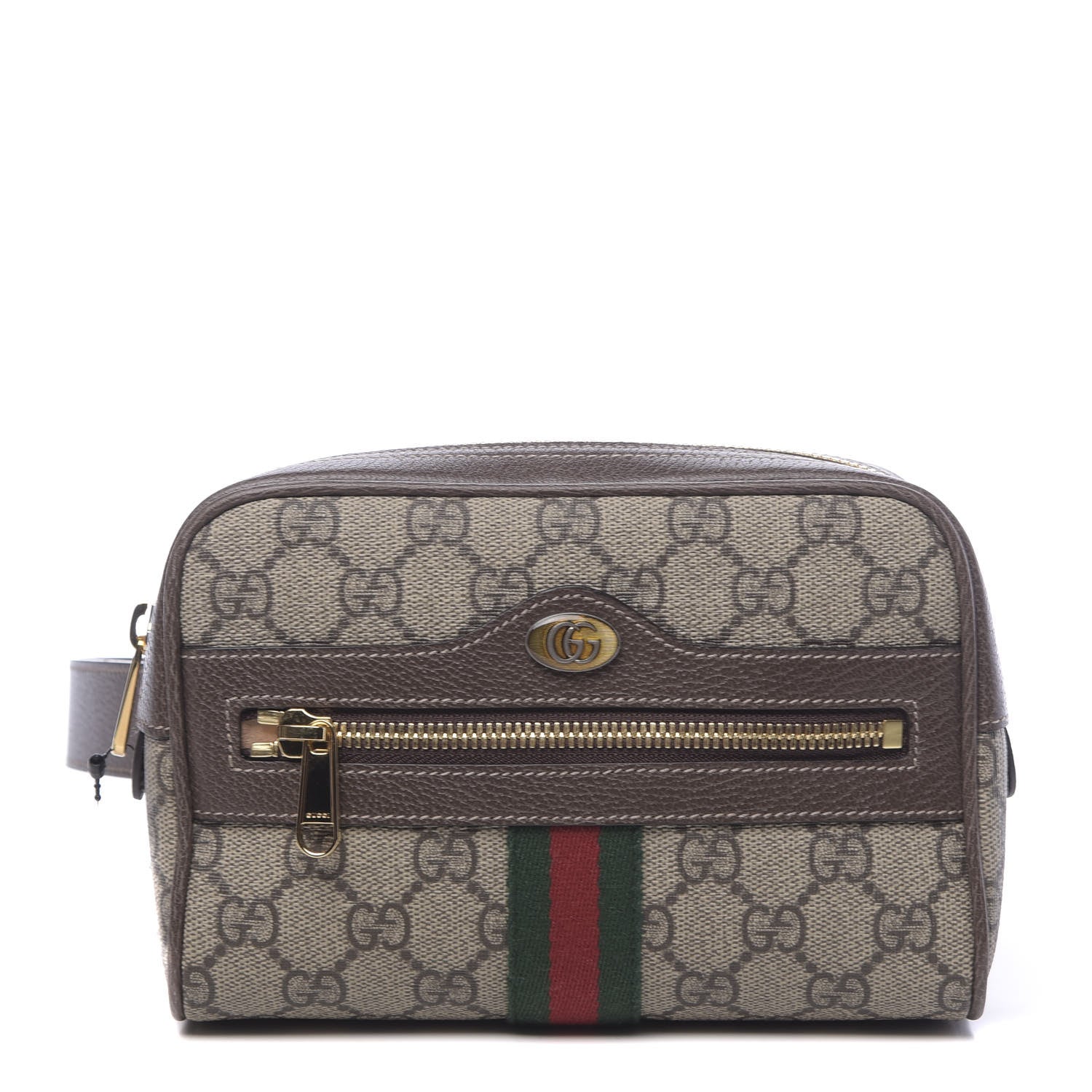 Gucci GG Supreme Monogram Small Ophidia Belt Bag 65 26 Dark Brown 1 of 10
