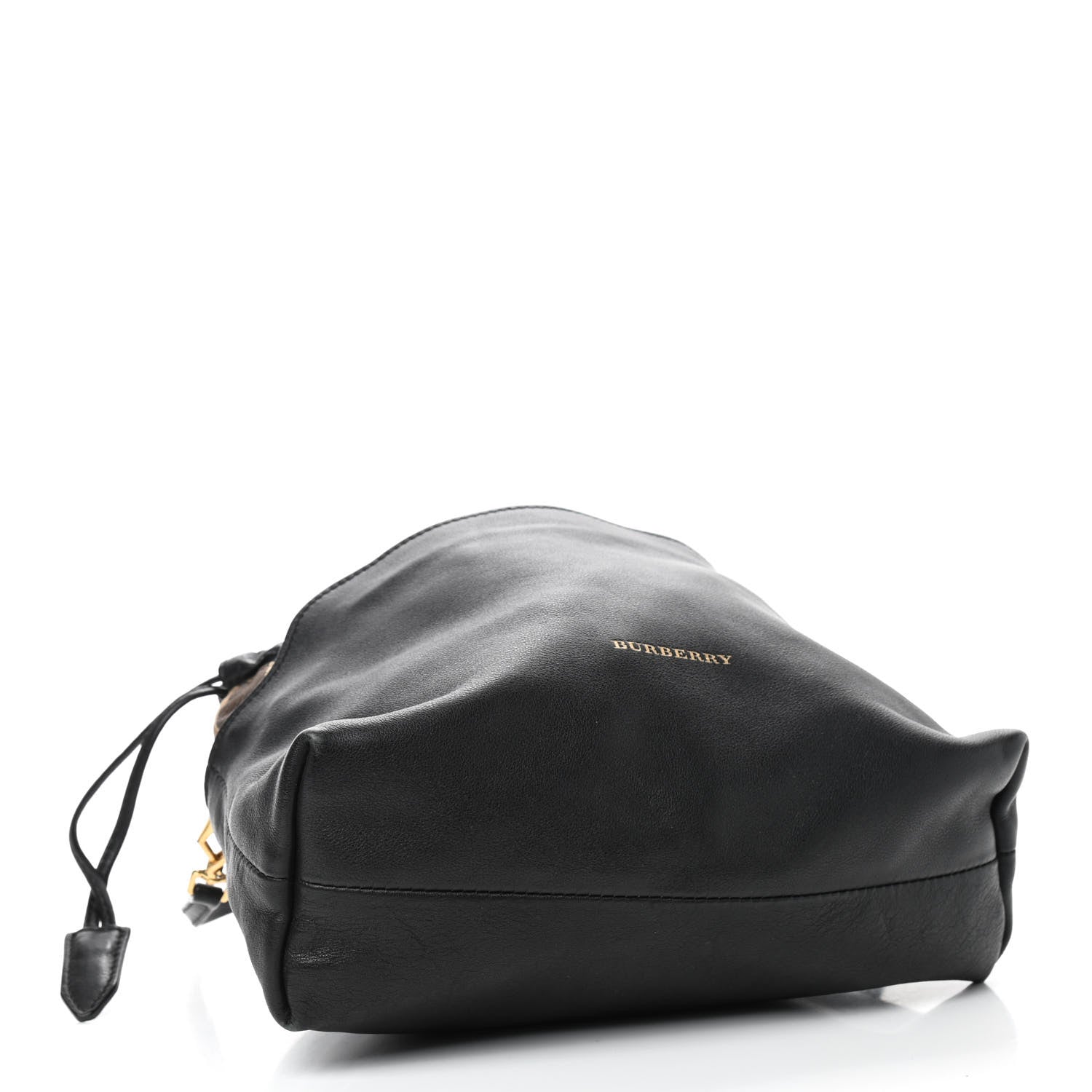 Burberry Calfskin House Check Little Crush Black 4 of 10