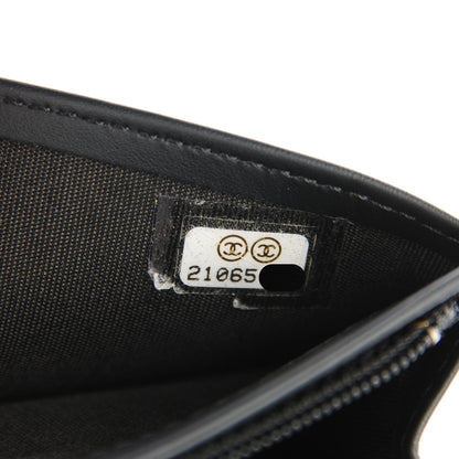 Chanel Caviar Timeless CC Yen Wallet Black 19 of 36