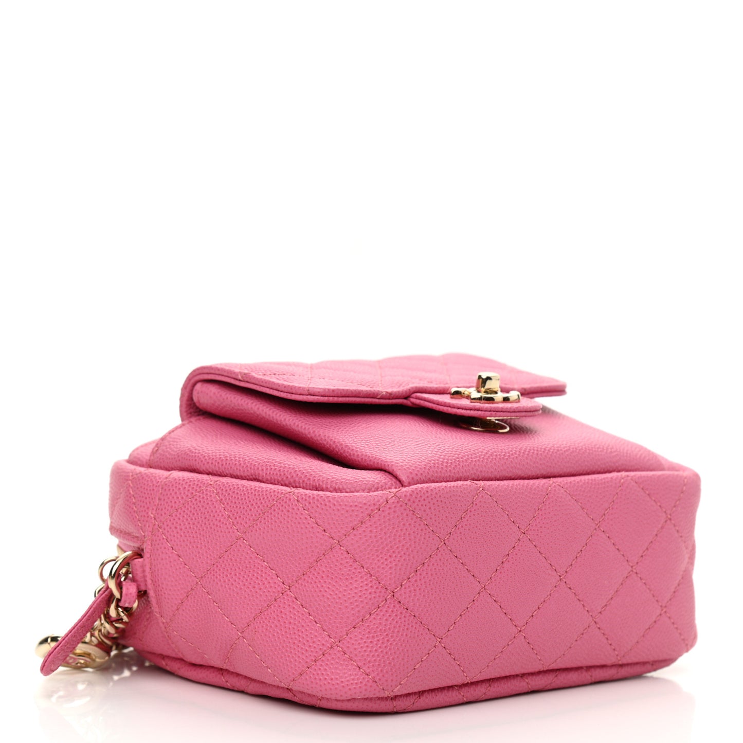 Caviar Quilted CC Day Camera Case Pink