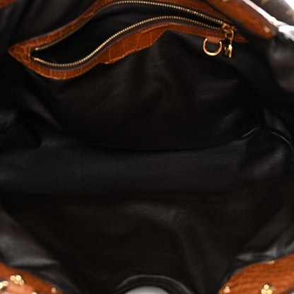 Louis Vuitton Monogram Alligator Trim Mahina XL 6 of 11