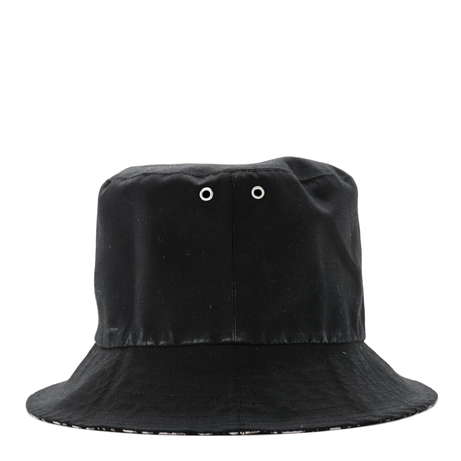 Christian Dior Oblique Reversible Teddy-D Brim Bucket Hat 58 Black 6 of 14