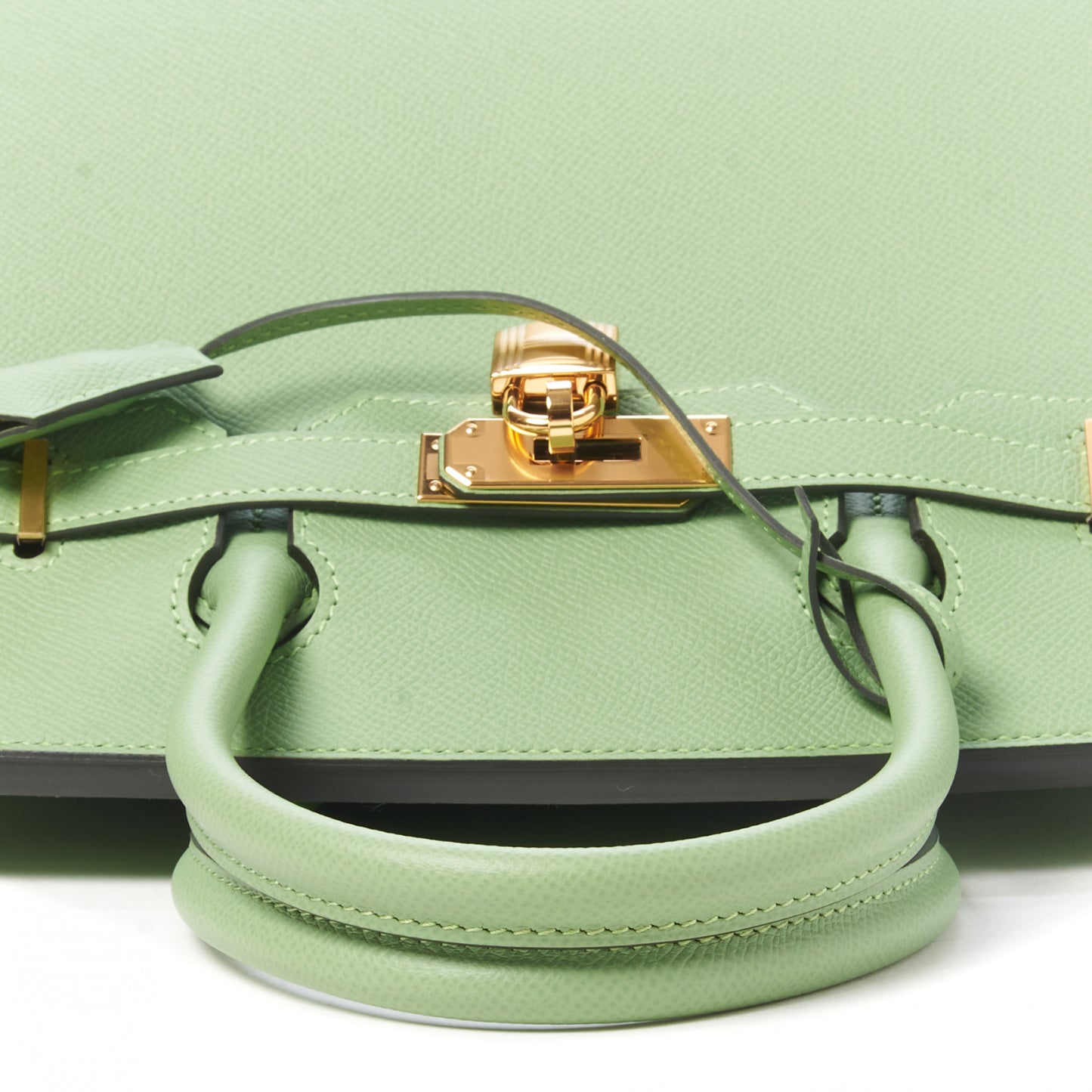 Epsom Sellier Birkin 30 Vert Criquet