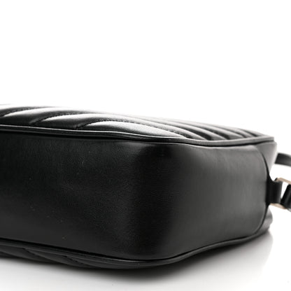 Saint Laurent Calfskin Matelasse Monogram Lou Camera Bag Black 10 of 11
