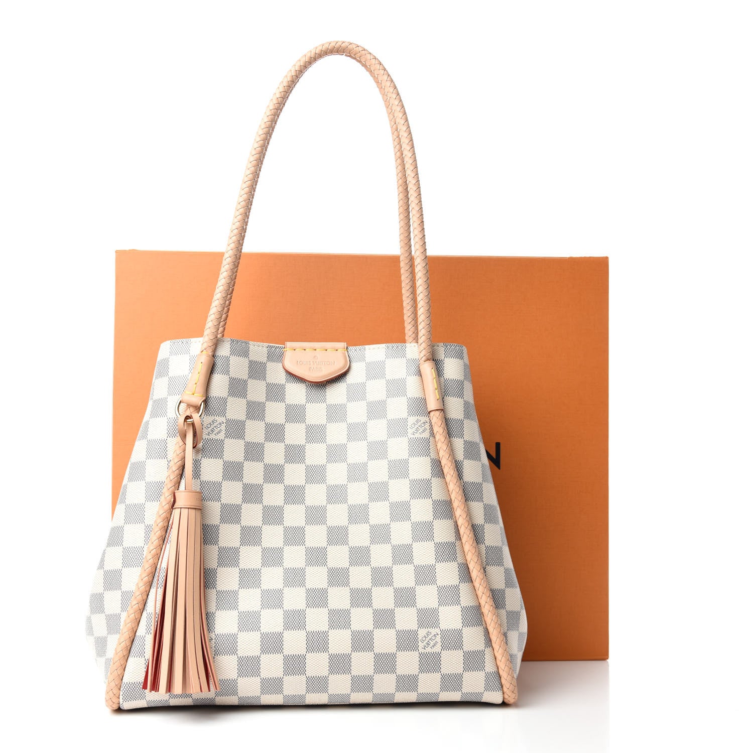 Louis Vuitton Damier Azur Propriano Rose Ballerine 12 of 12