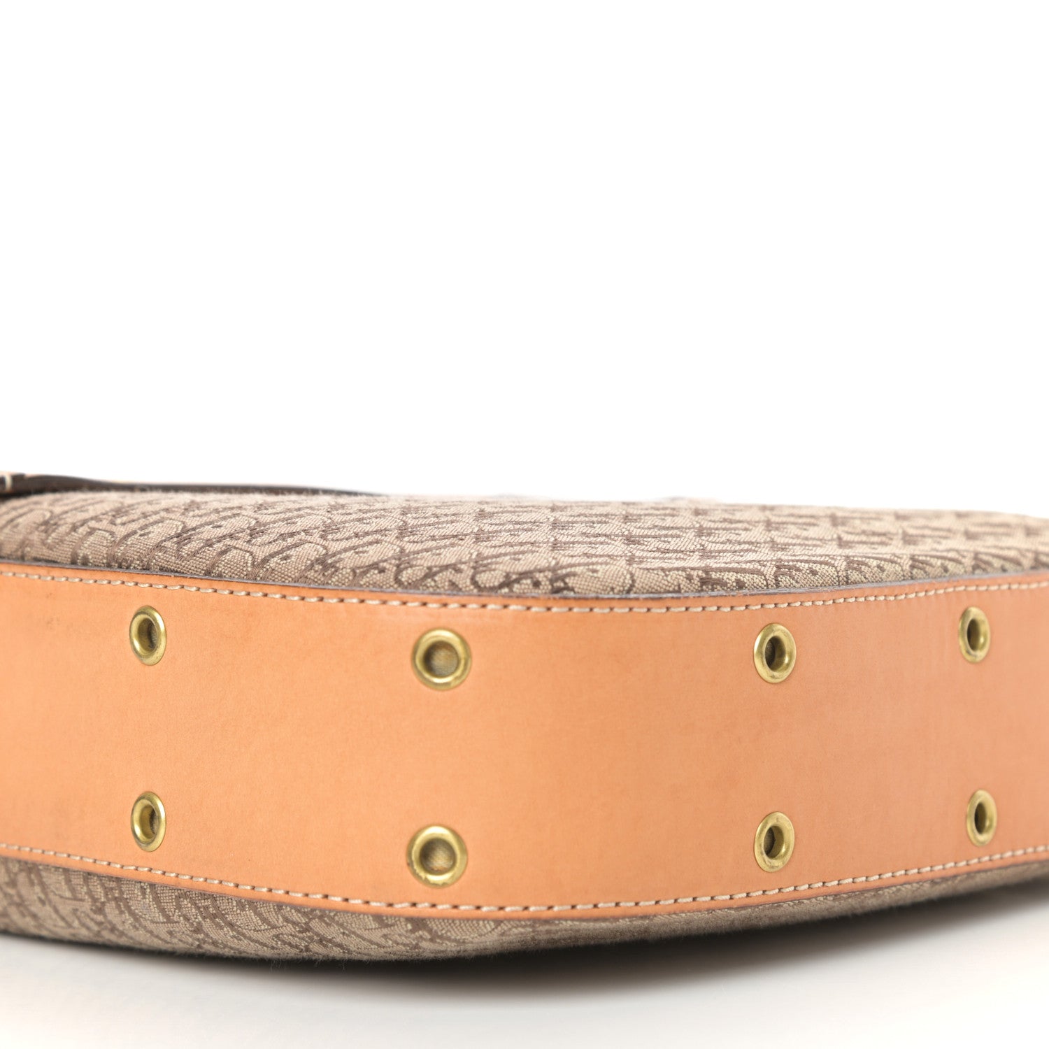 Christian Dior Calfskin Monogram Street Chic Large Columbus Ave Beige 8 of 9