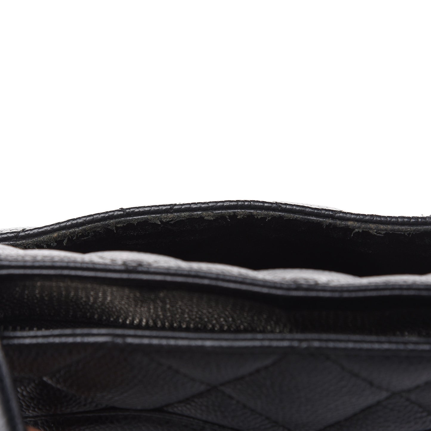 Caviar Quilted Medallion Tote Black