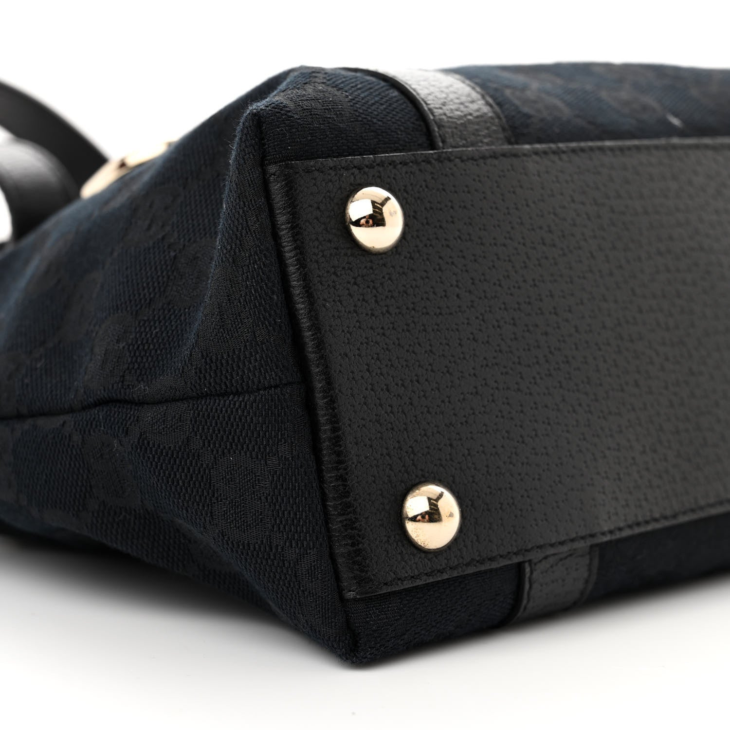 Gucci Monogram Small Abbey Tote Black 9 of 13