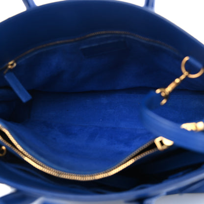 Saint Laurent Calfskin Small Sac De Jour Blue Majorelle 6 of 15