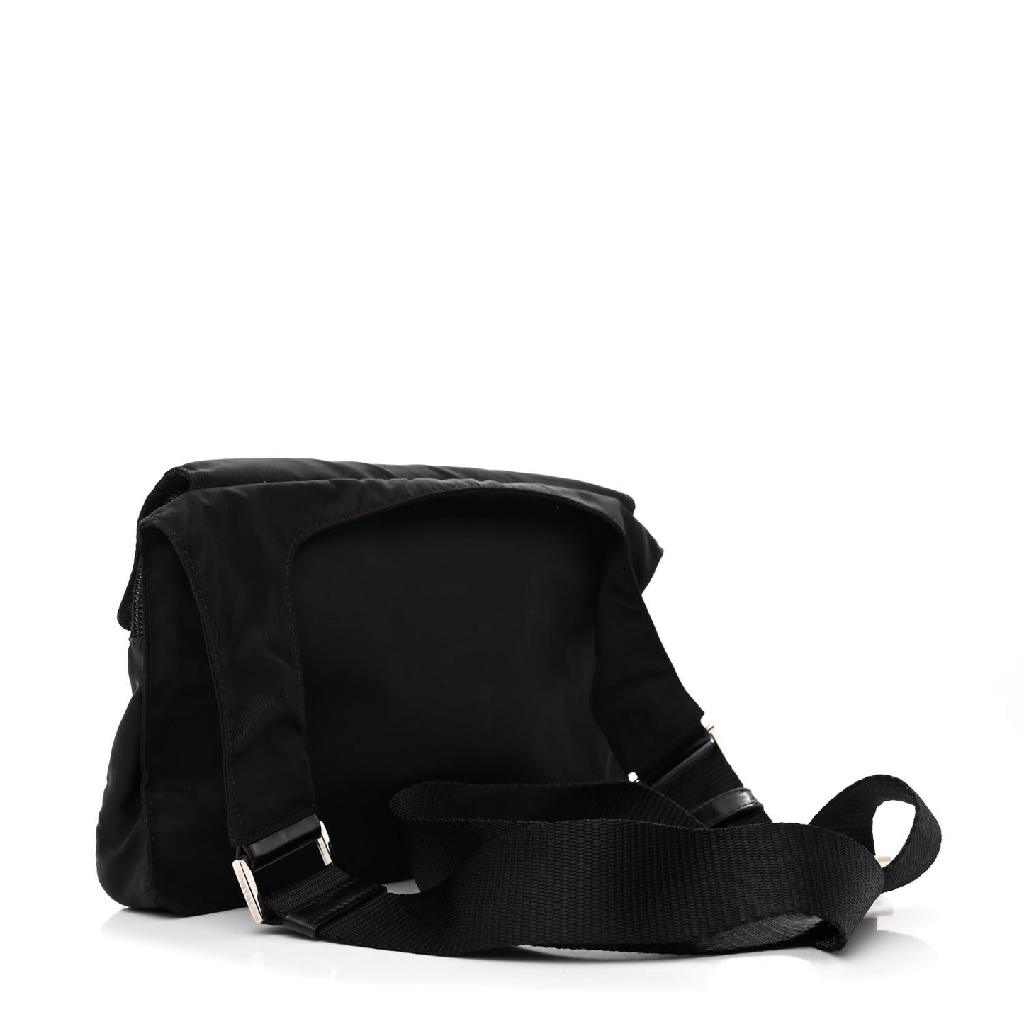 Nylon Vela Messenger Black