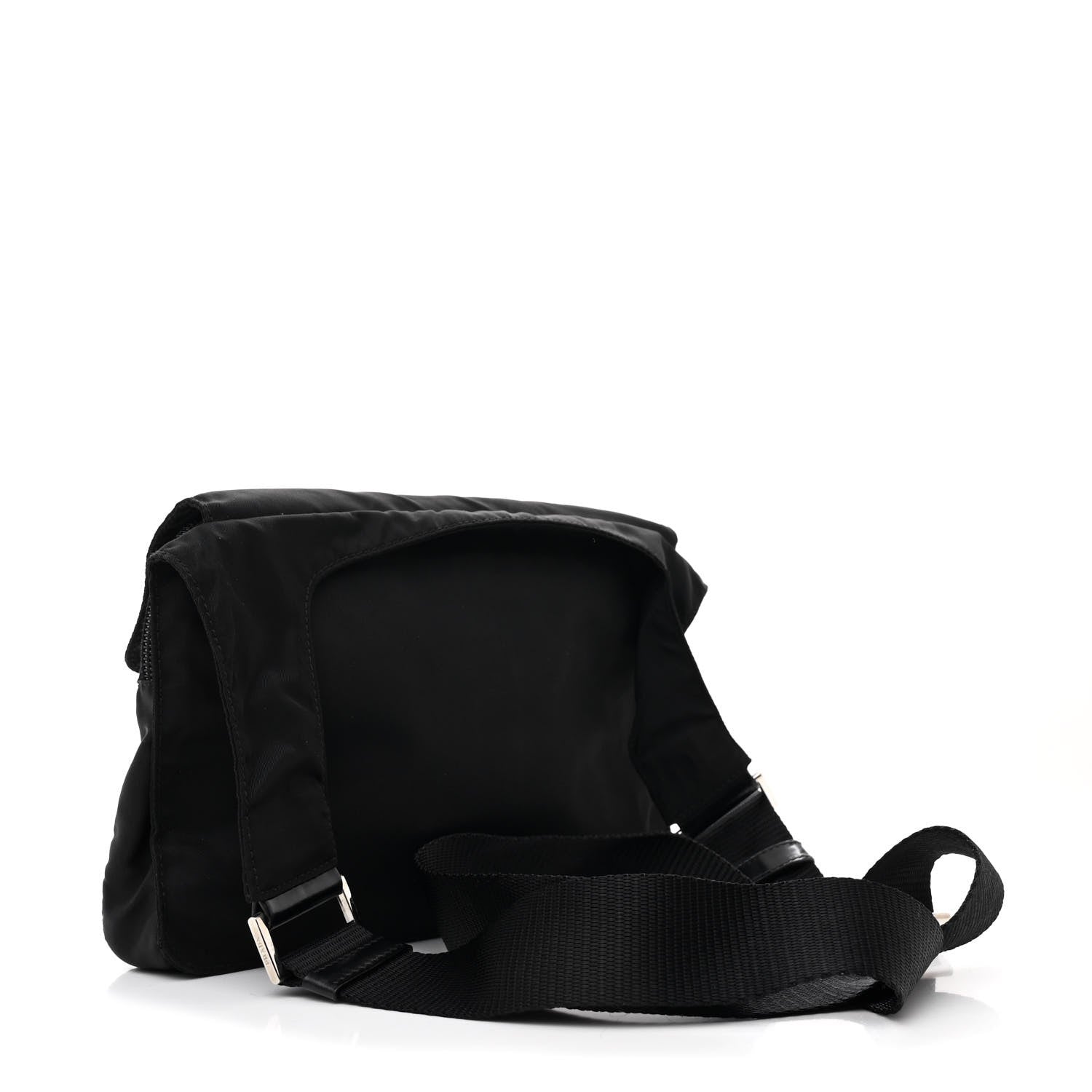 Prada Nylon Vela Messenger Black 3 of 10