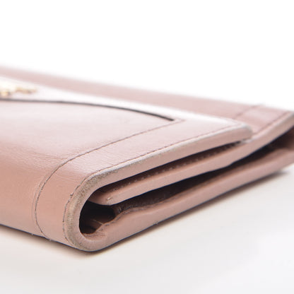 Gucci Calfskin Continental Flap Wallet Pink 18 of 18