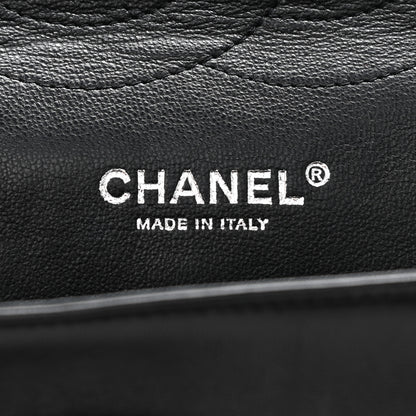 Chanel Patent Quilted Jumbo Double Flap Black 5 of 13