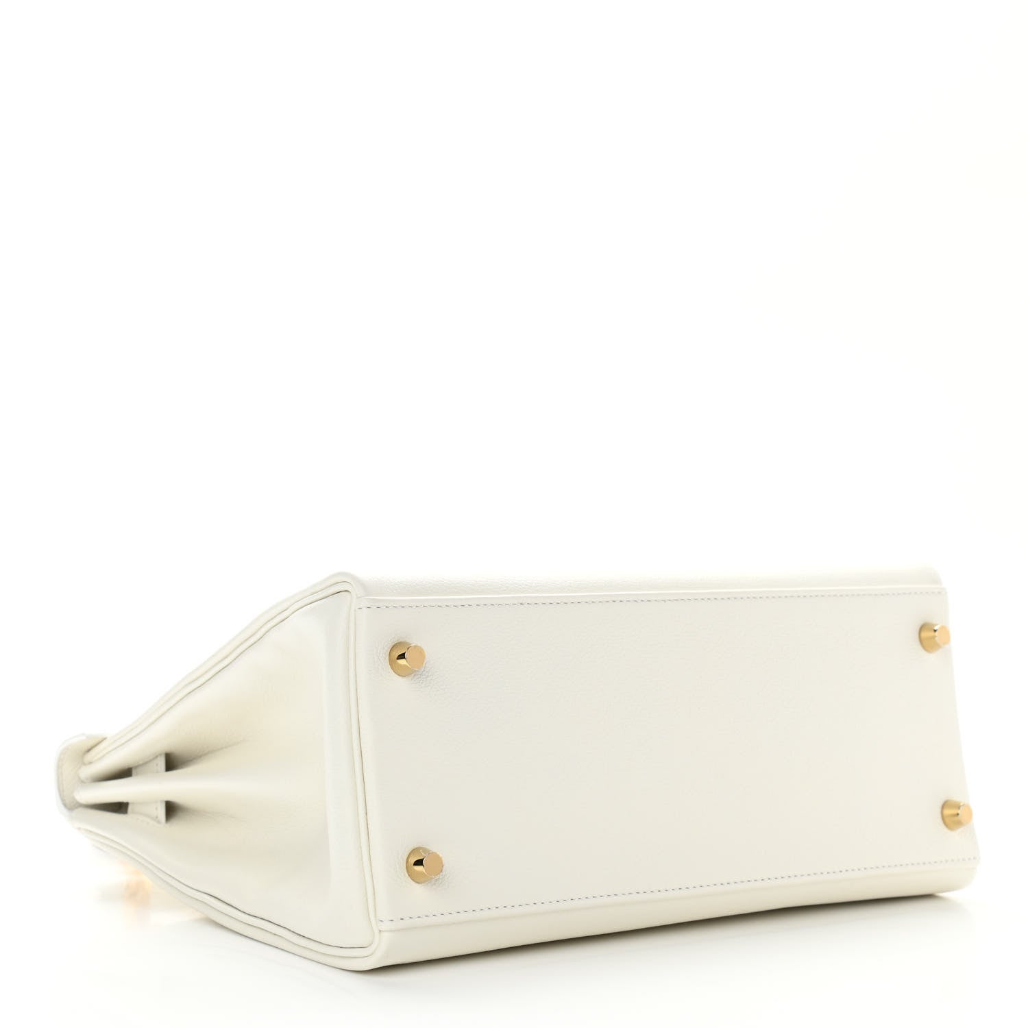Hermes Evercolor Kelly Retourne 28 White 4 of 11