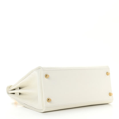 Hermes Evercolor Kelly Retourne 28 White 4 of 11