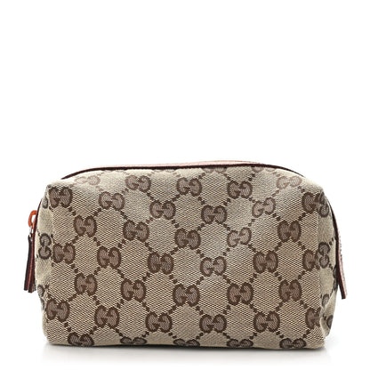 Gucci Monogram Large Cosmetic Case Orange 1 of 11
