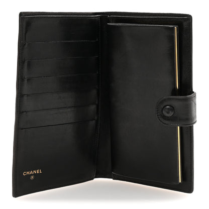 Chanel Lambskin Timeless CC French Wallet Dark Brown 5 of 7