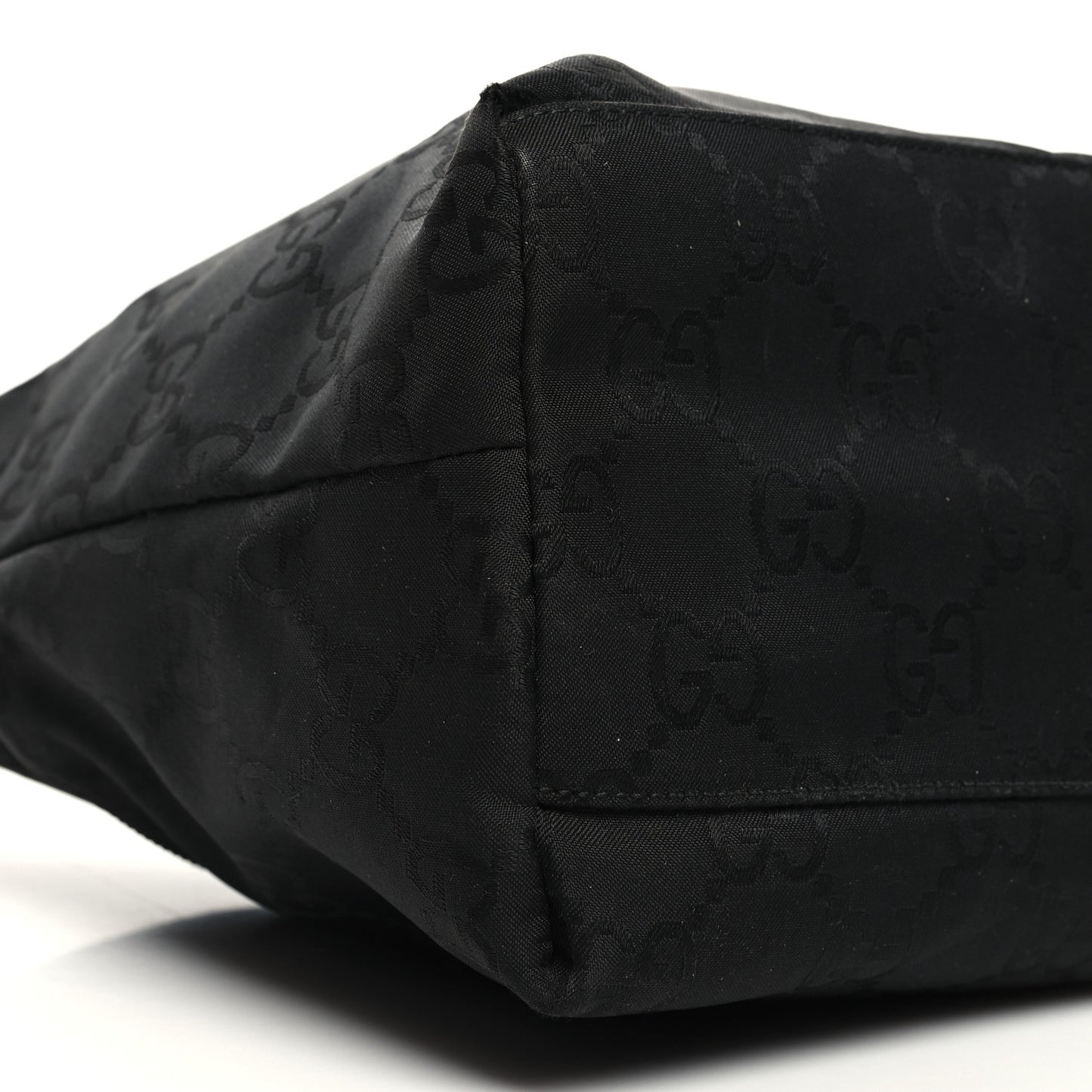 Nylon Monogram Small Hobo Black