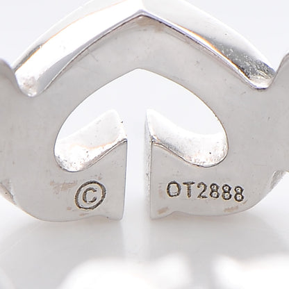 Cartier 18K White Gold Diamond Hearts and Symbols Ring 49 4.75 5 of 5