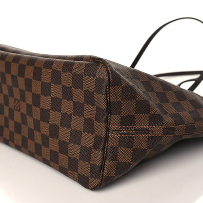 Louis Vuitton Damier Ebene Neo Neverfull MM Rose Ballerine 8 of 8