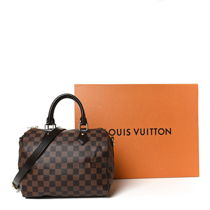 Louis Vuitton Damier Ebene Speedy Bandouliere 25 16 of 16