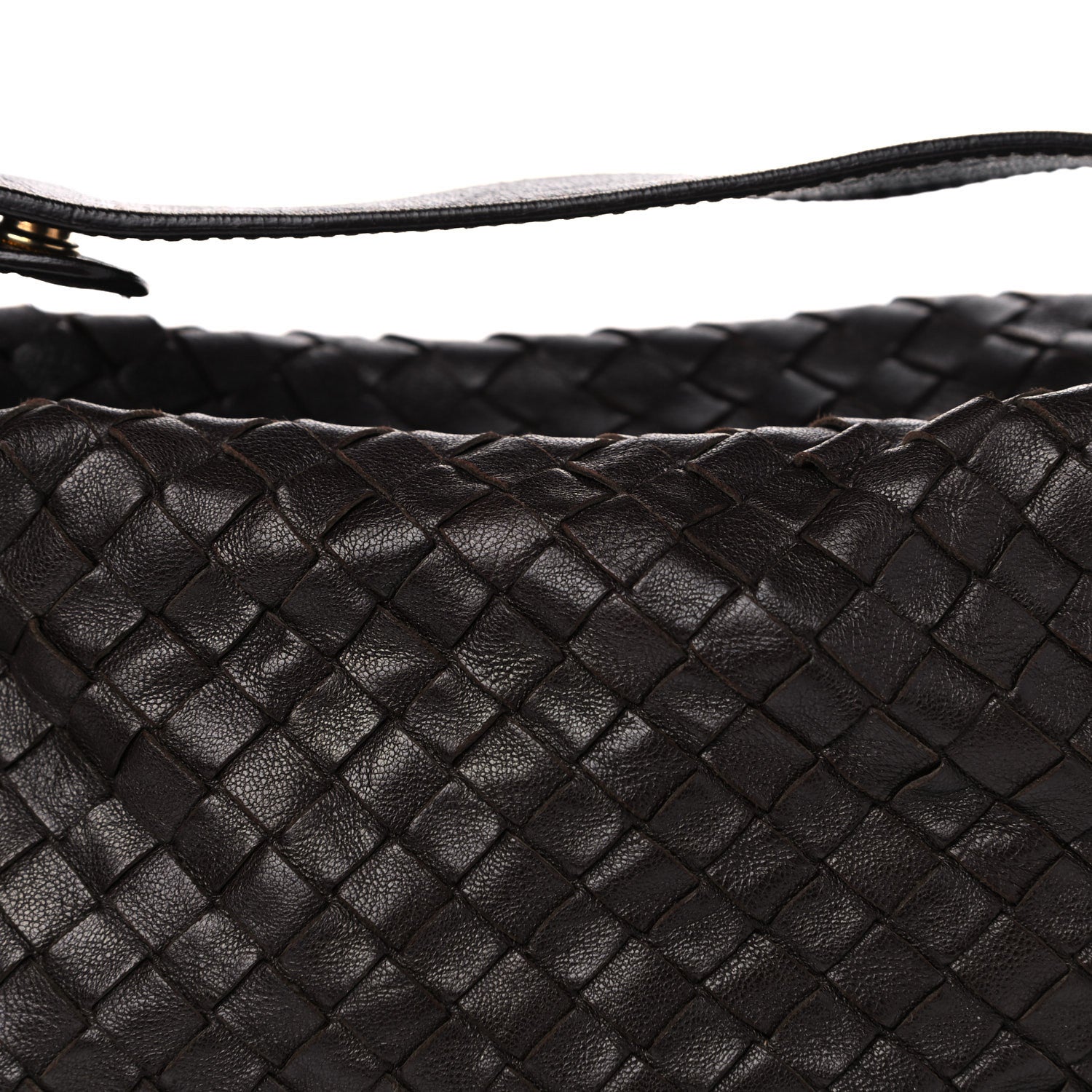 Bottega Veneta Nappa Intrecciato Large Cosmetic Case Ebano 7 of 15