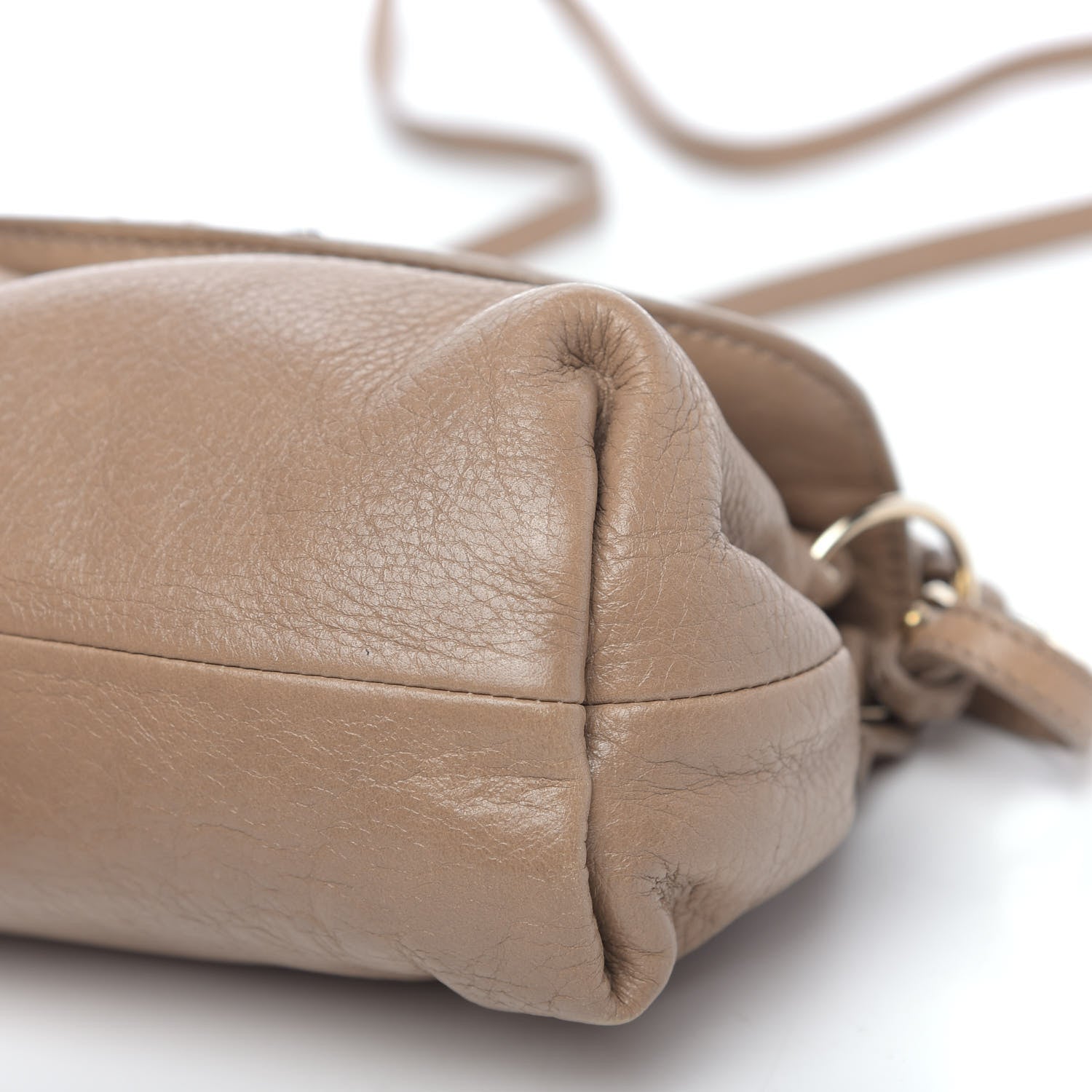 Chloe Calfskin Lily Crossbody Shoulder Bag Beige 10 of 12