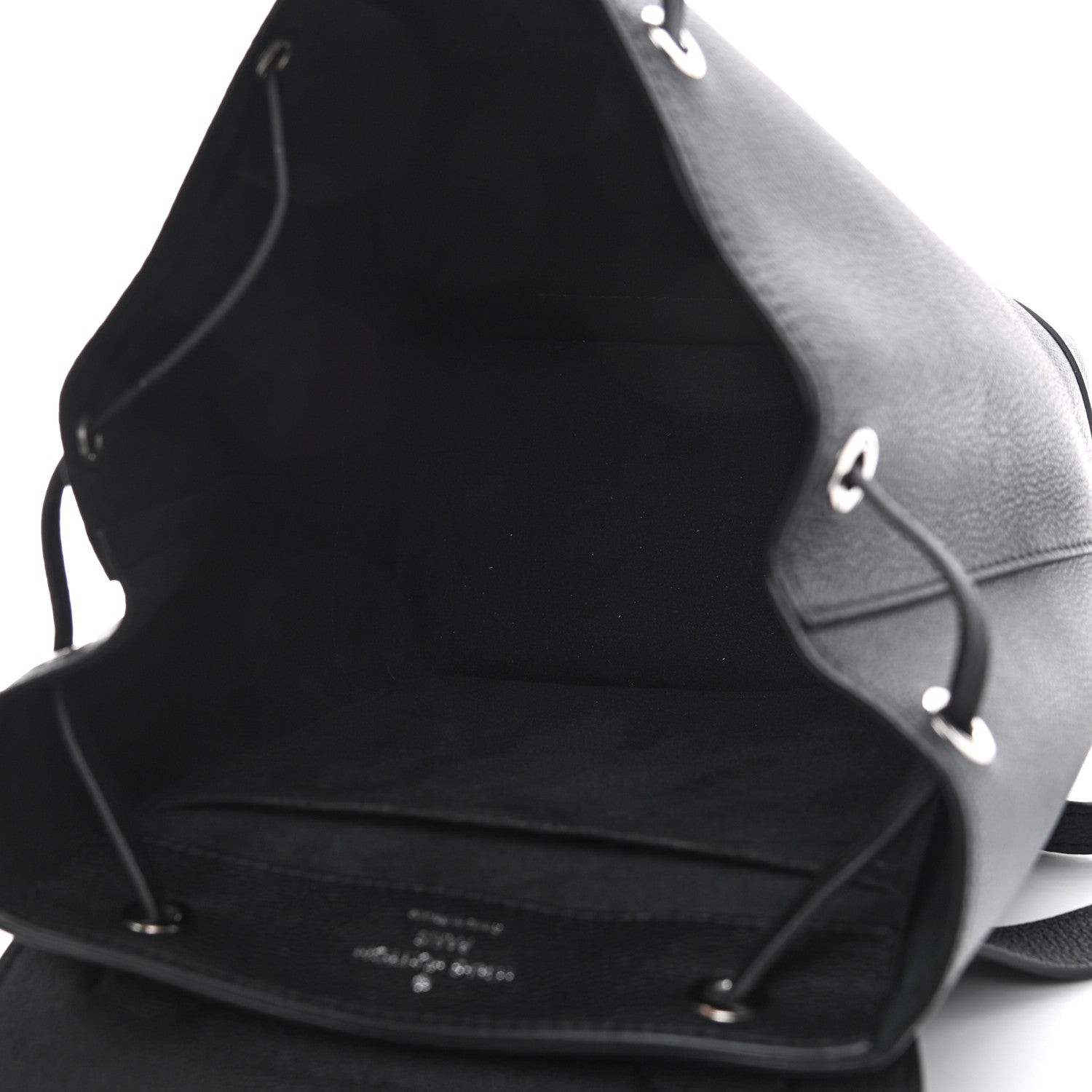 Louis Vuitton Calfskin Lockme Backpack Black 4 of 8