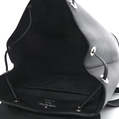 Louis Vuitton Calfskin Lockme Backpack Black 4 of 8