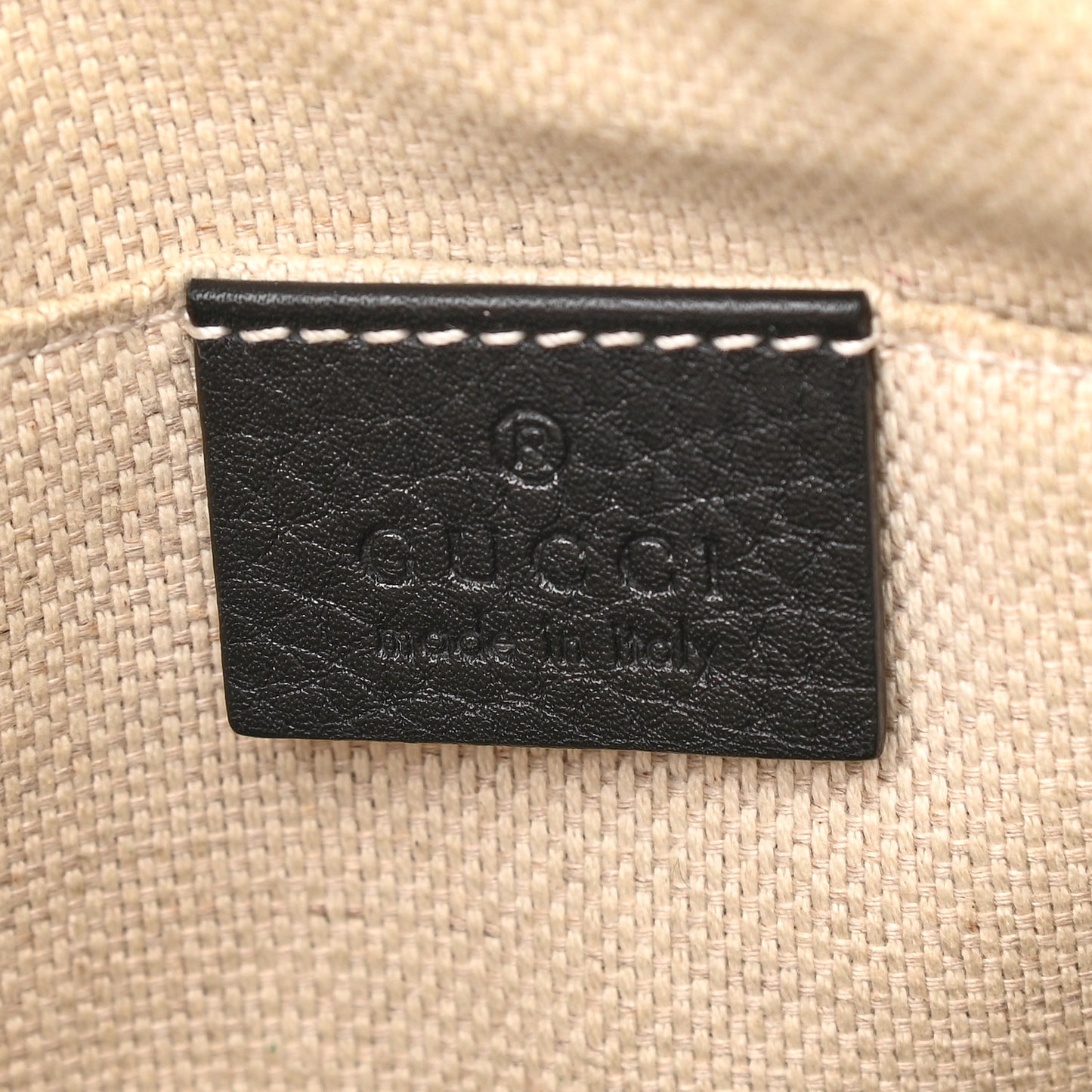 Pebbled Calfskin Small Soho Disco Bag Black