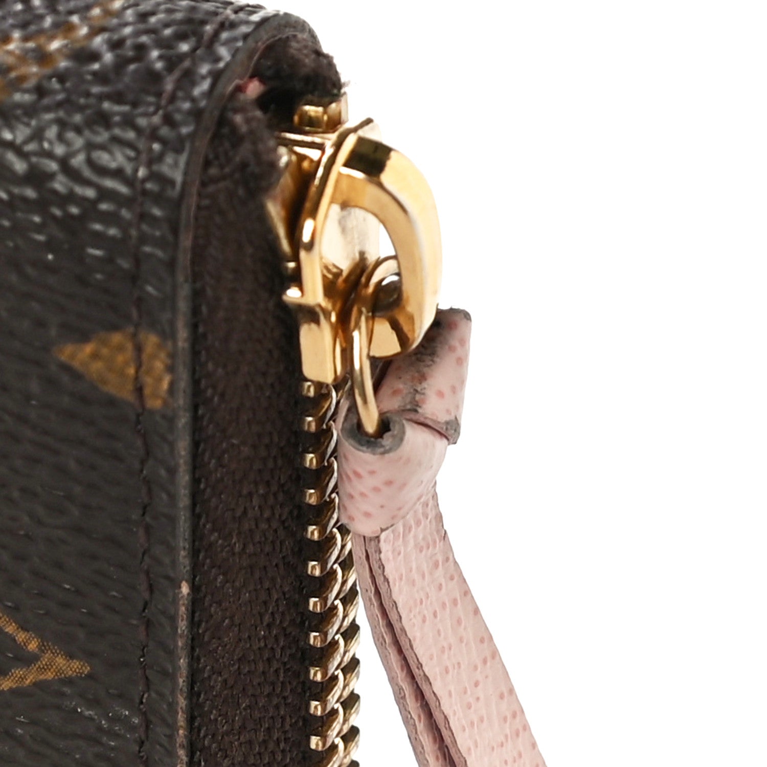 Louis Vuitton Monogram Clemence Wallet Rose Ballerine 11 of 13