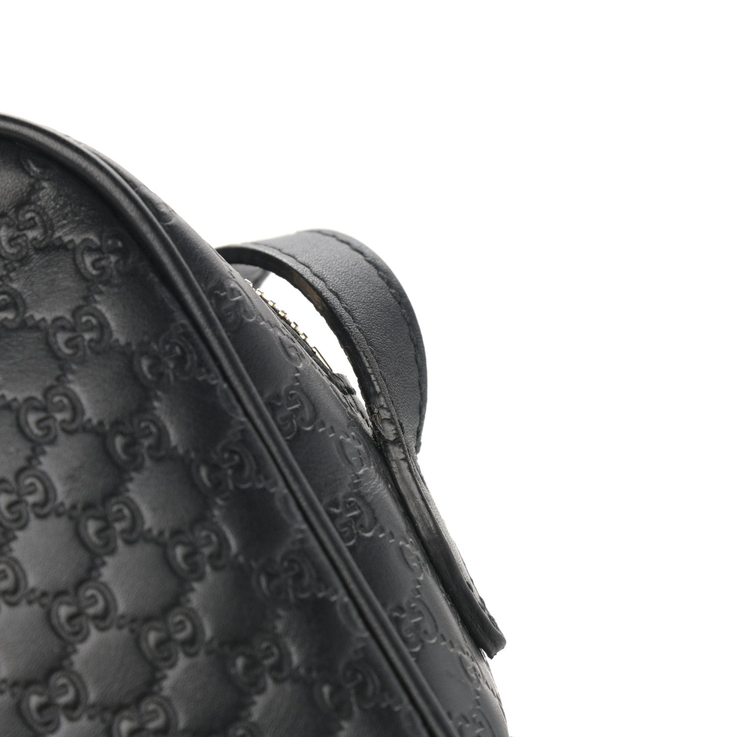 Gucci Microguccissima Mini Bree Messenger Bag Black 11 of 11