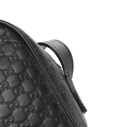 Gucci Microguccissima Mini Bree Messenger Bag Black 11 of 11