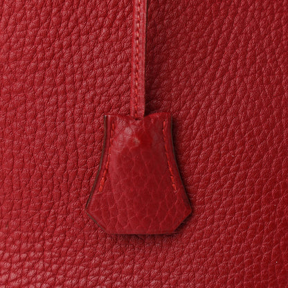 Hermes Buffle Bolide 35 Rouge Vif 9 of 19