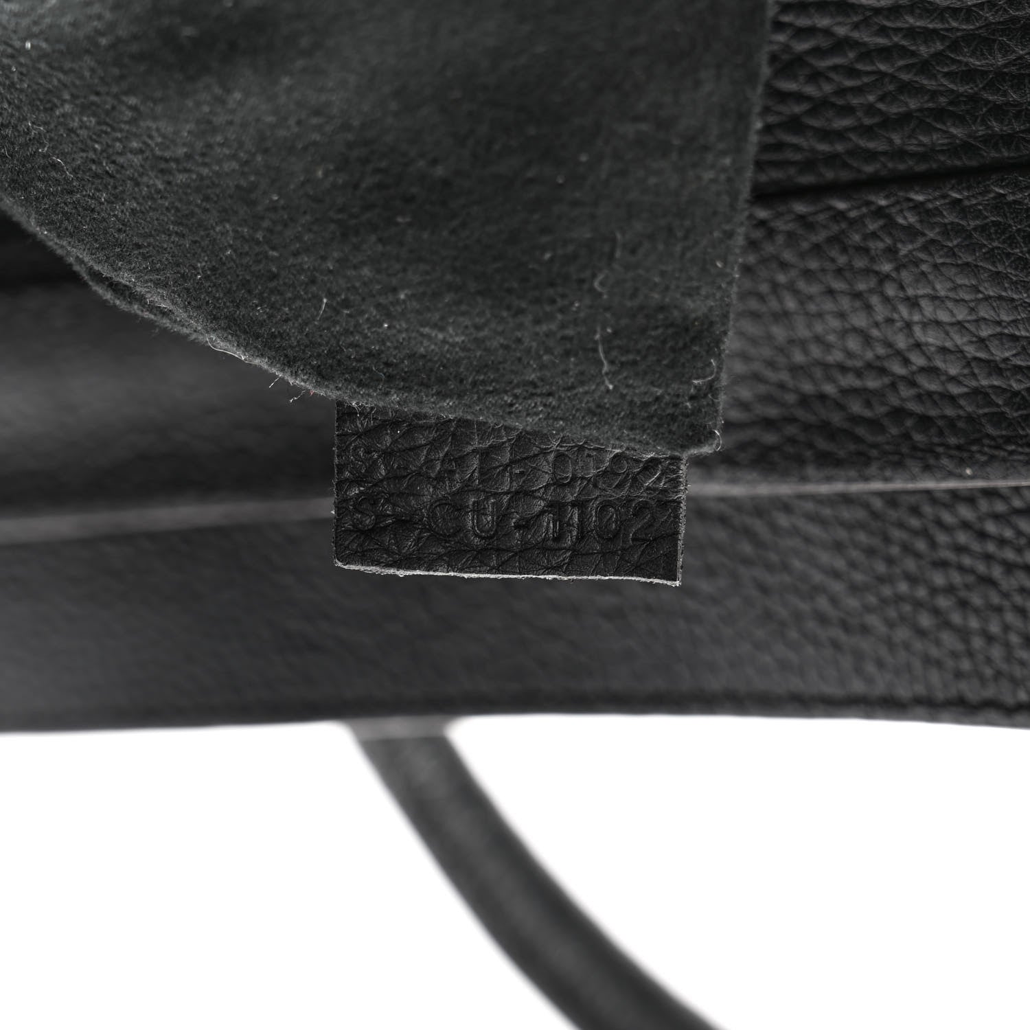 Celine Drummed Calfskin Mini Luggage Black 8 of 12