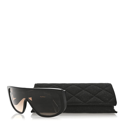 Chanel Acetate Shield Sunglasses 5495A Black 8 of 8
