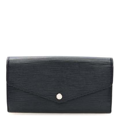 Louis Vuitton Epi Sarah Wallet NM Black 1 of 6