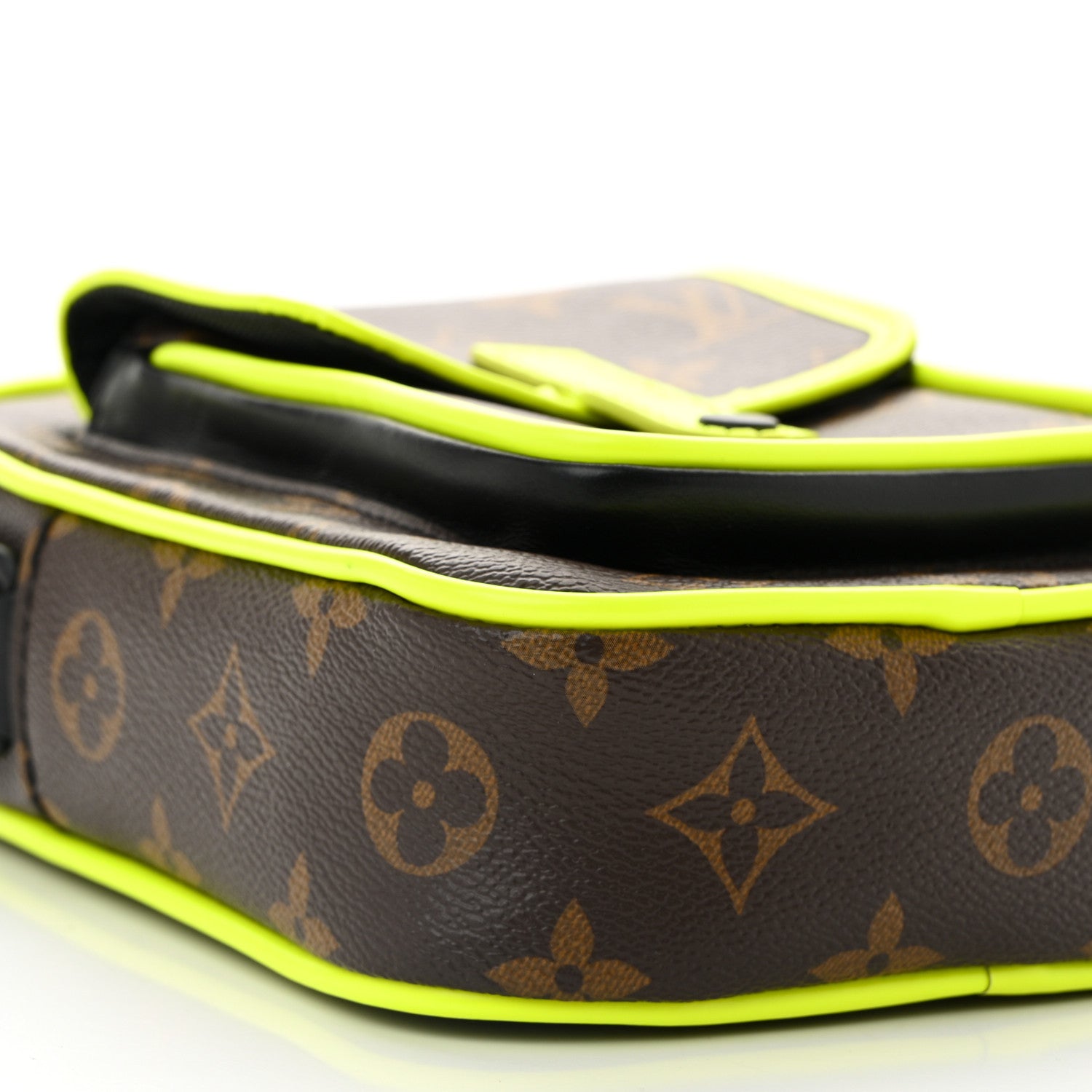 Louis Vuitton Monogram Macassar Christopher Wearable Wallet Fluorescent Yellow 8 of 9