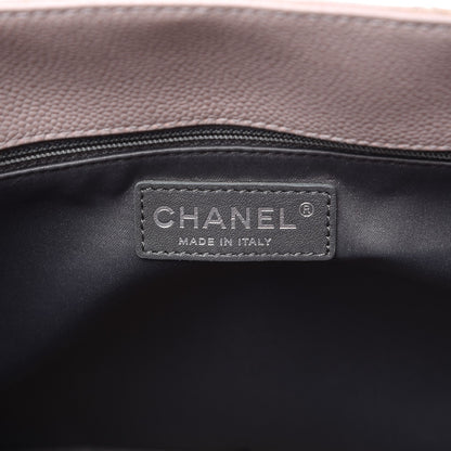 Chanel Caviar Quilted Grand Shopping Tote GST Light Pink 6 of 8