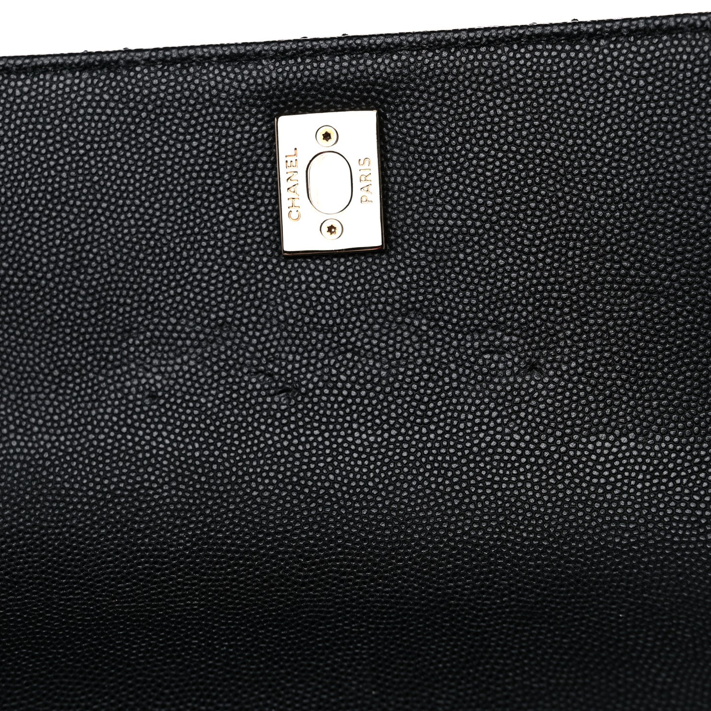 Caviar Quilted Small Business Affinity Flap Black