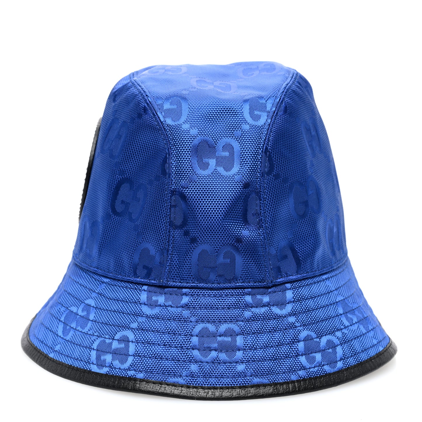 Econyl Nylon Monogram Off The Grid Will Bucket Hat Orient Blue Black