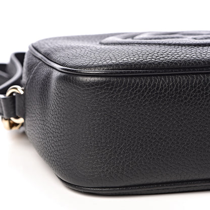 Gucci Pebbled Calfskin Small Soho Disco Bag Black 7 of 10