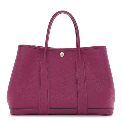 Hermes Vache Country Garden Party 30 TPM Rose Pourpre 1 of 10