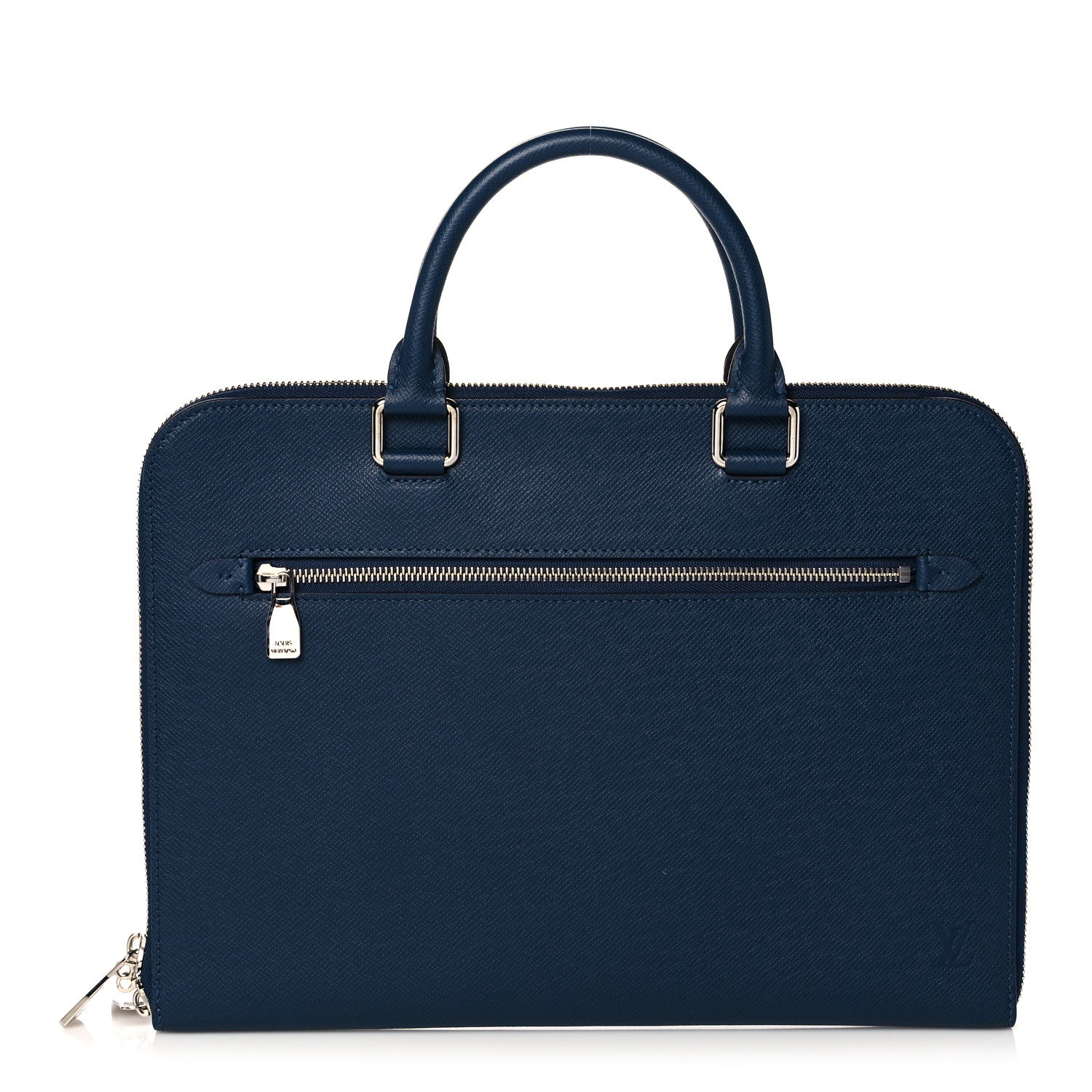Louis Vuitton Taiga Porte-Documents Slim Bleu Marine 1 of 10