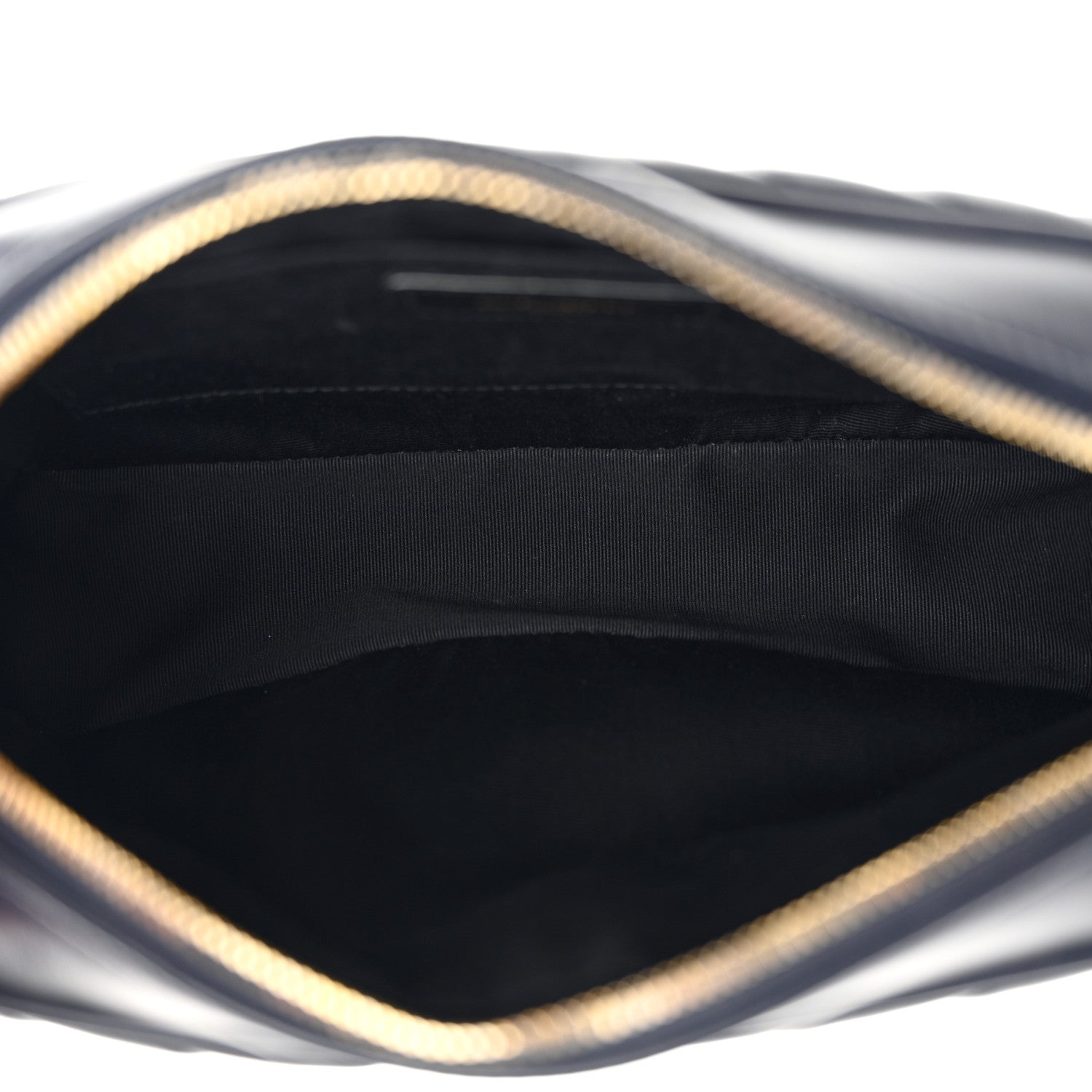 Saint Laurent Calfskin Matelasse Monogram Lou Camera Bag Navy 5 of 11