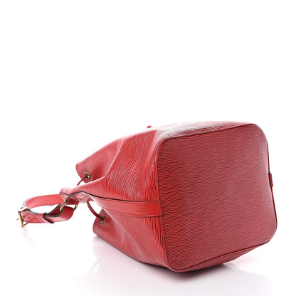 Louis Vuitton Epi Petit Noe Castillan Red 3 of 8