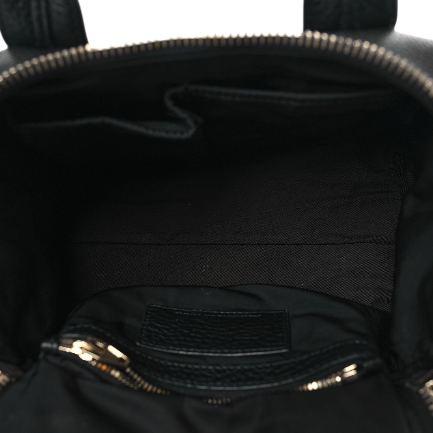 Alexander Wang Pebbled Lambskin Rocco Black Pale Gold Hardware 5 of 8