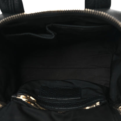 Alexander Wang Pebbled Lambskin Rocco Black Pale Gold Hardware 5 of 8