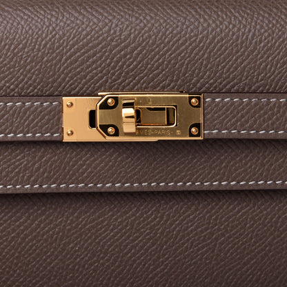Hermes Epsom Kelly Longue Wallet Etoupe 5 of 5